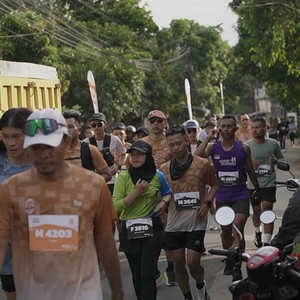 Race photo from KEDIRI HALF MARATHON 2026