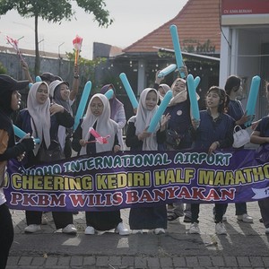 Race photo from KEDIRI HALF MARATHON 2026