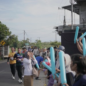 Race photo from KEDIRI HALF MARATHON 2026