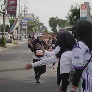 Race photo from KEDIRI HALF MARATHON 2026