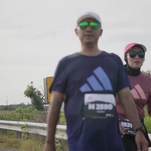 Race photo from KEDIRI HALF MARATHON 2026