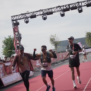 Race photo from KEDIRI HALF MARATHON 2026