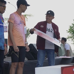 Race photo from KEDIRI HALF MARATHON 2026