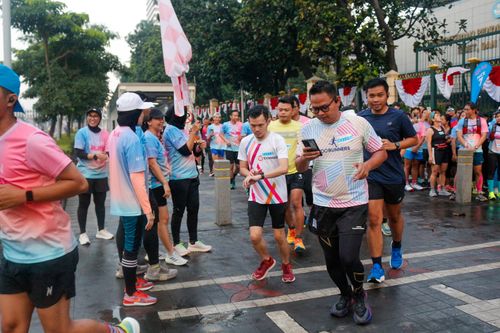 Race photo from Nu Skin RUN 10K Vibes 2024