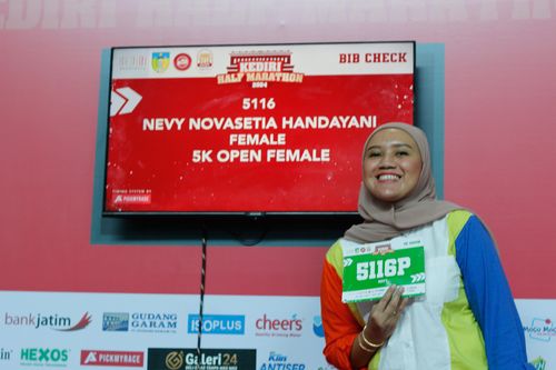 Race photo from Kediri Half Marathon 2024