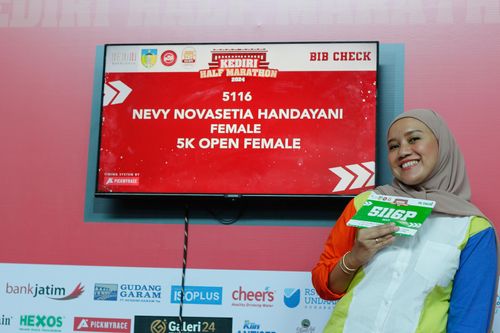 Race photo from Kediri Half Marathon 2024