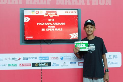 Race photo from Kediri Half Marathon 2024