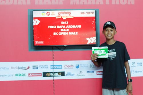 Race photo from Kediri Half Marathon 2024