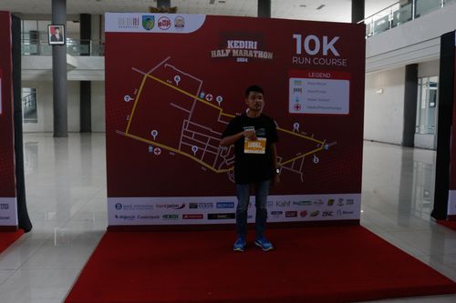 Race photo from Kediri Half Marathon 2024