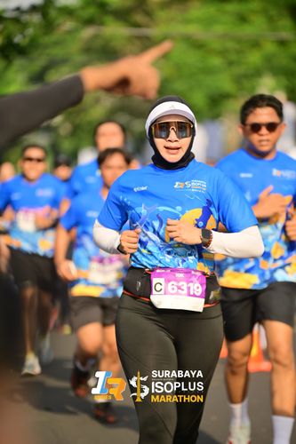 Race photo from SURABAYA ISOPLUS MARATHON 2025