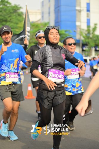 Race photo from SURABAYA ISOPLUS MARATHON 2025