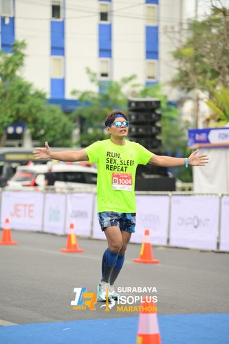 Race photo from SURABAYA ISOPLUS MARATHON 2025