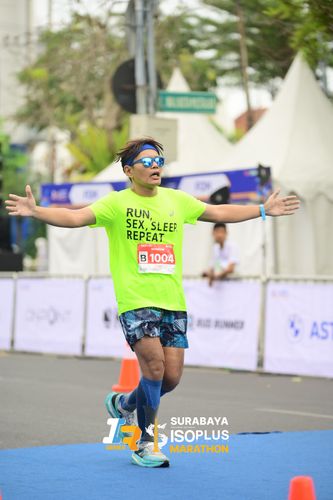 Race photo from SURABAYA ISOPLUS MARATHON 2025