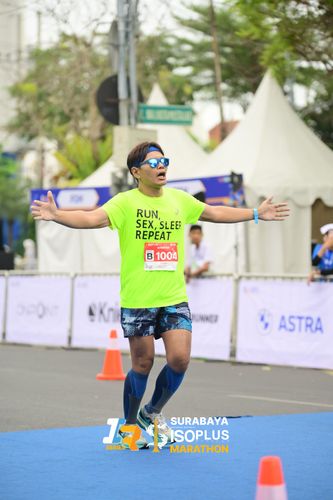 Race photo from SURABAYA ISOPLUS MARATHON 2025