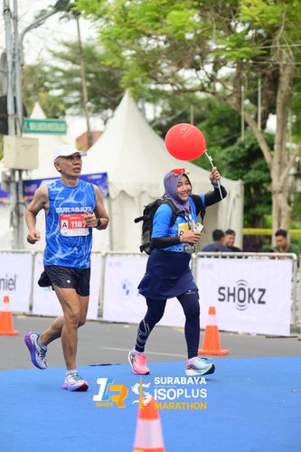 Race photo from SURABAYA ISOPLUS MARATHON 2025