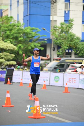 Race photo from SURABAYA ISOPLUS MARATHON 2025