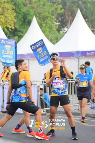 Race photo from SURABAYA ISOPLUS MARATHON 2025