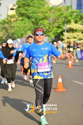 Race photo from SURABAYA ISOPLUS MARATHON 2025