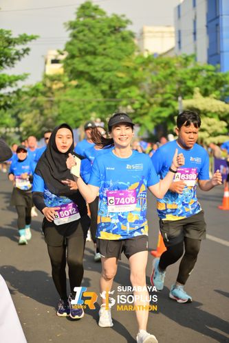 Race photo from SURABAYA ISOPLUS MARATHON 2025