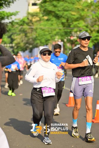 Race photo from SURABAYA ISOPLUS MARATHON 2025