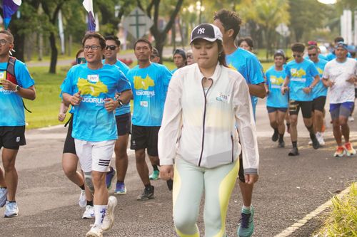 Race photo from Chasing Bogorun 2025