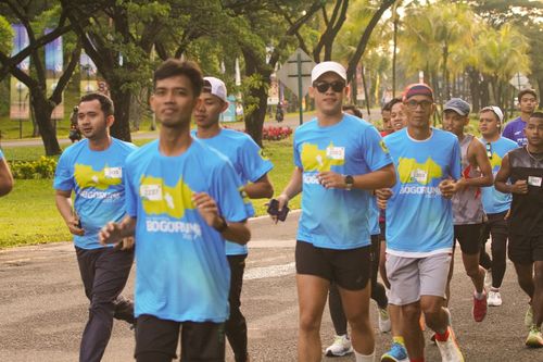 Race photo from Chasing Bogorun 2025
