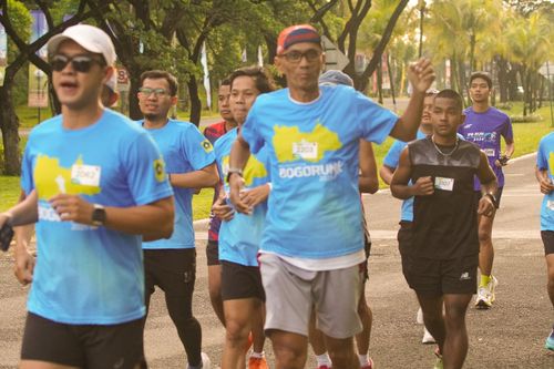 Race photo from Chasing Bogorun 2025