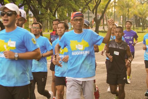 Race photo from Chasing Bogorun 2025