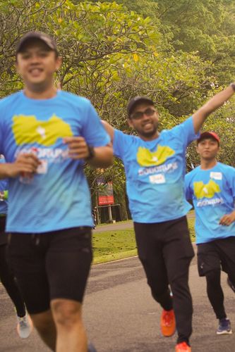Race photo from Chasing Bogorun 2025