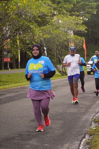 Race photo from Chasing Bogorun 2025