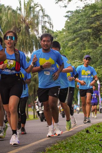 Race photo from Chasing Bogorun 2025