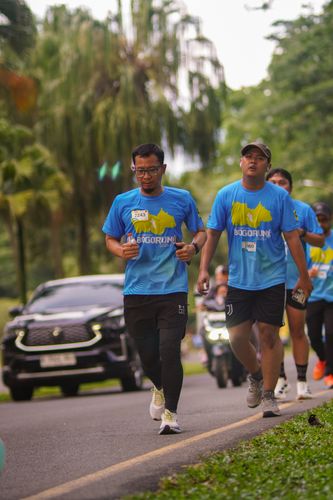 Race photo from Chasing Bogorun 2025