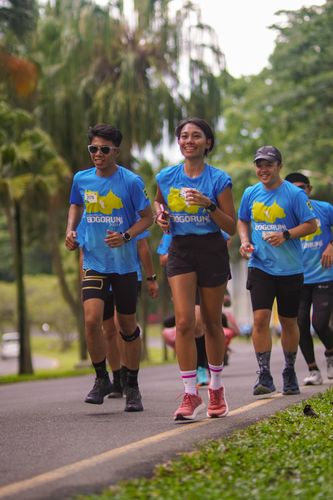 Race photo from Chasing Bogorun 2025