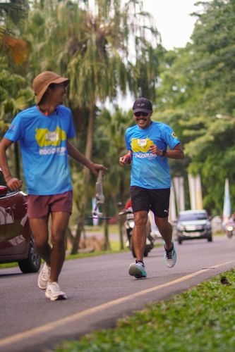 Race photo from Chasing Bogorun 2025