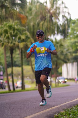 Race photo from Chasing Bogorun 2025