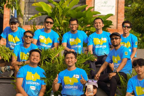 Race photo from Chasing Bogorun 2025