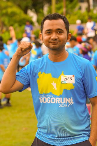 Race photo from Chasing Bogorun 2025