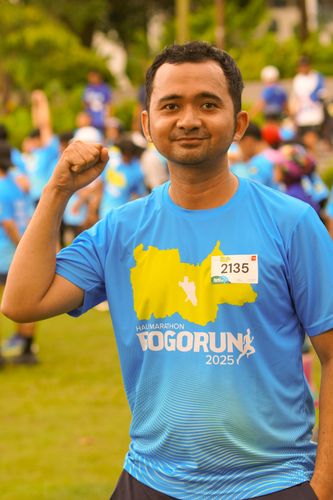 Race photo from Chasing Bogorun 2025