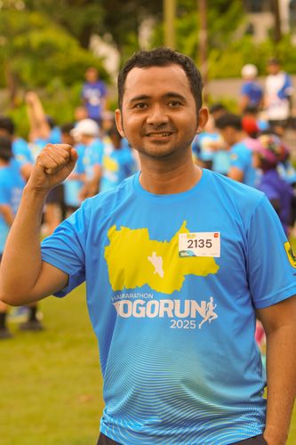 Race photo from Chasing Bogorun 2025