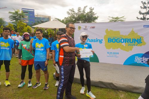 Race photo from Chasing Bogorun 2025
