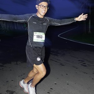 Race photo from ARUTMIN BORNEO RUN 2025