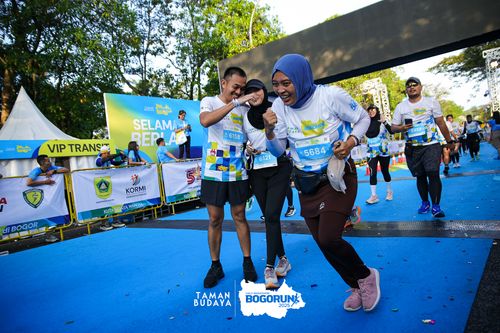 Race photo from Taman Budaya x BOGORUN 2025