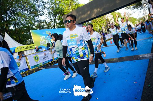 Race photo from Taman Budaya x BOGORUN 2025