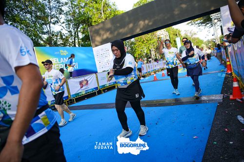 Race photo from Taman Budaya x BOGORUN 2025
