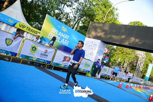 Race photo from Taman Budaya x BOGORUN 2025
