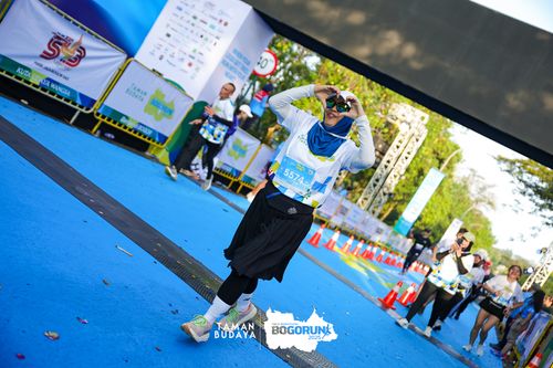 Race photo from Taman Budaya x BOGORUN 2025