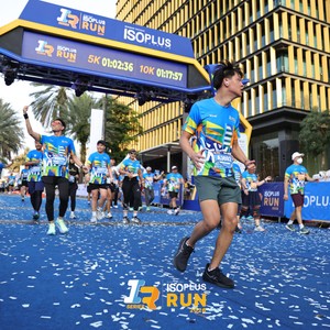 Race photo from ISOPLUS RUN 2026 - JAKARTA