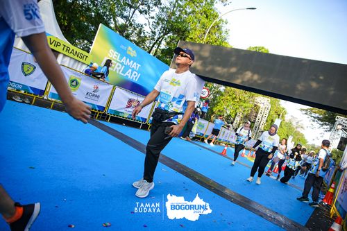 Race photo from Taman Budaya x BOGORUN 2025
