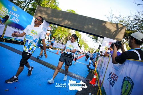 Race photo from Taman Budaya x BOGORUN 2025