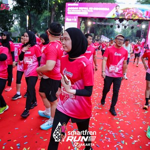Race photo from SMARTFREN RUN 2026
